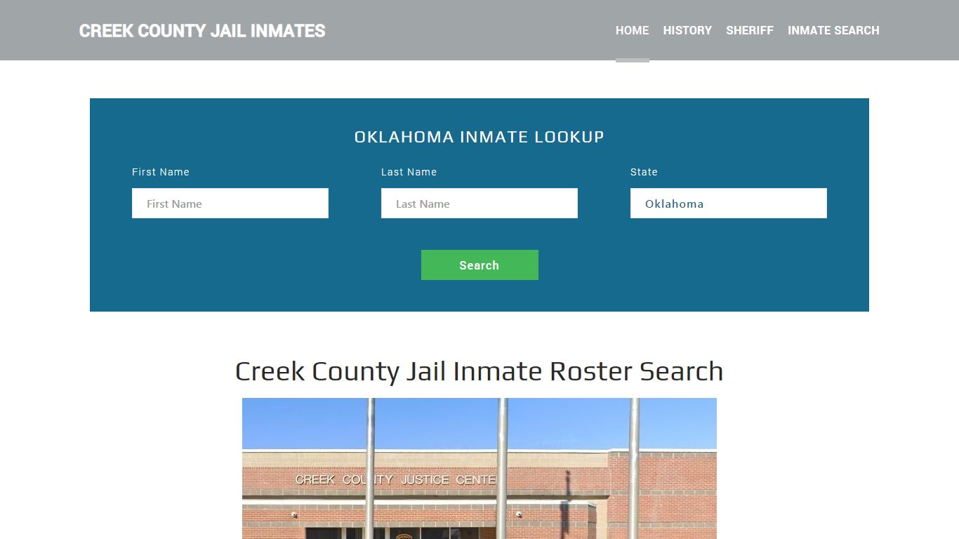 Creek County Jail Inmate Roster Lookup, Sapulpa, OK